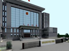检察院外景效果图方案二3