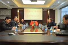许宝平董事长和国长青辽宁省政法委副书记共同参加法学会调研
