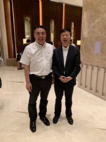 许宝平与辽宁省商务厅厅长宋彦麟合影