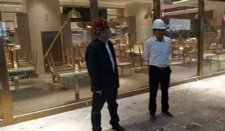 董事长许宝平视察中兴工地